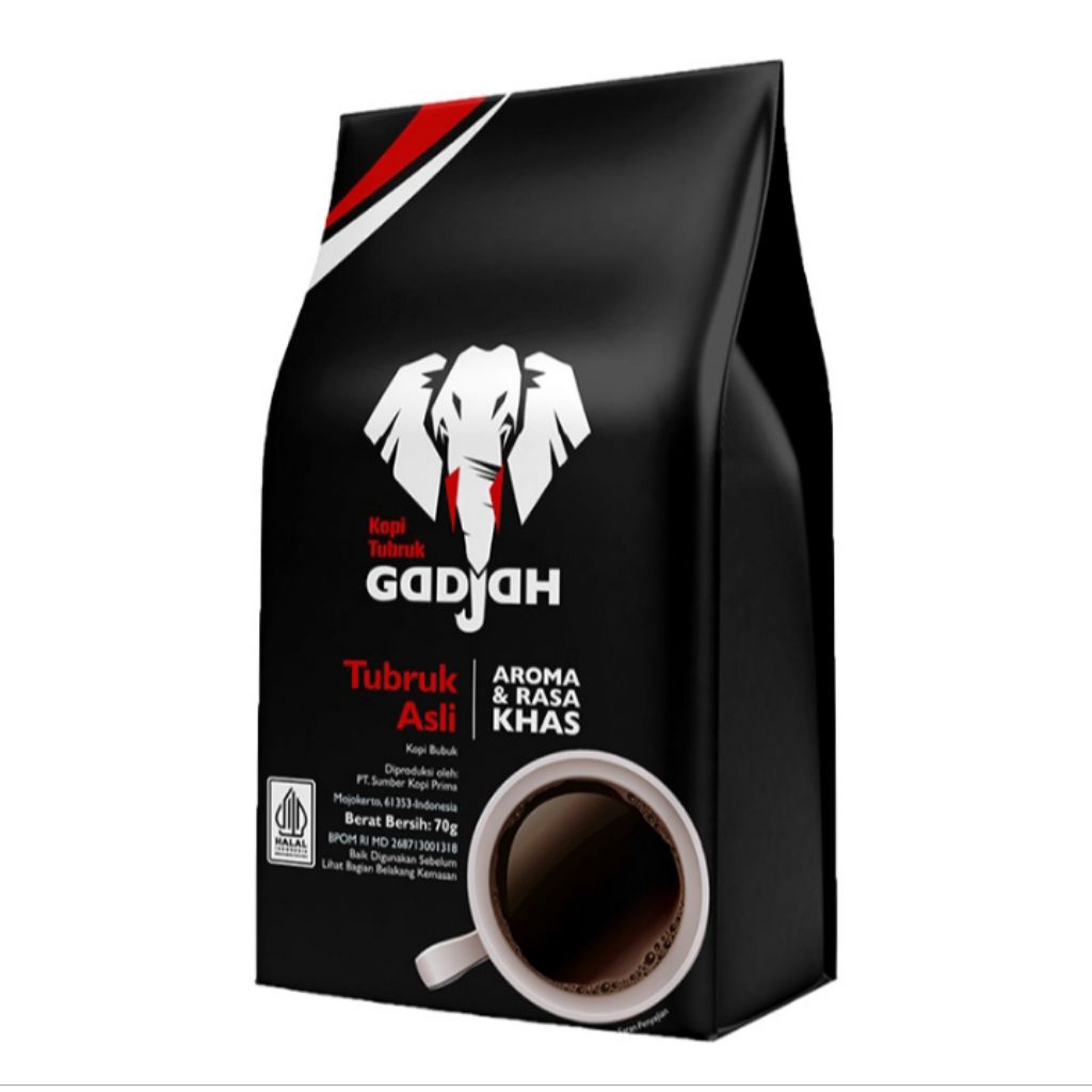 

GADJAH Kopi Tubruk Asli Instan 60 g