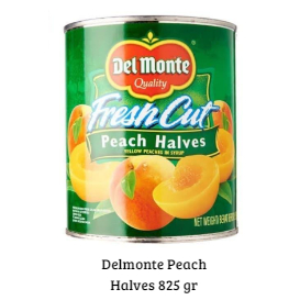 

ANEKA PRODUK DEL MONTE BUAH DALAM KALENG ( JAGUNG & PEACH )