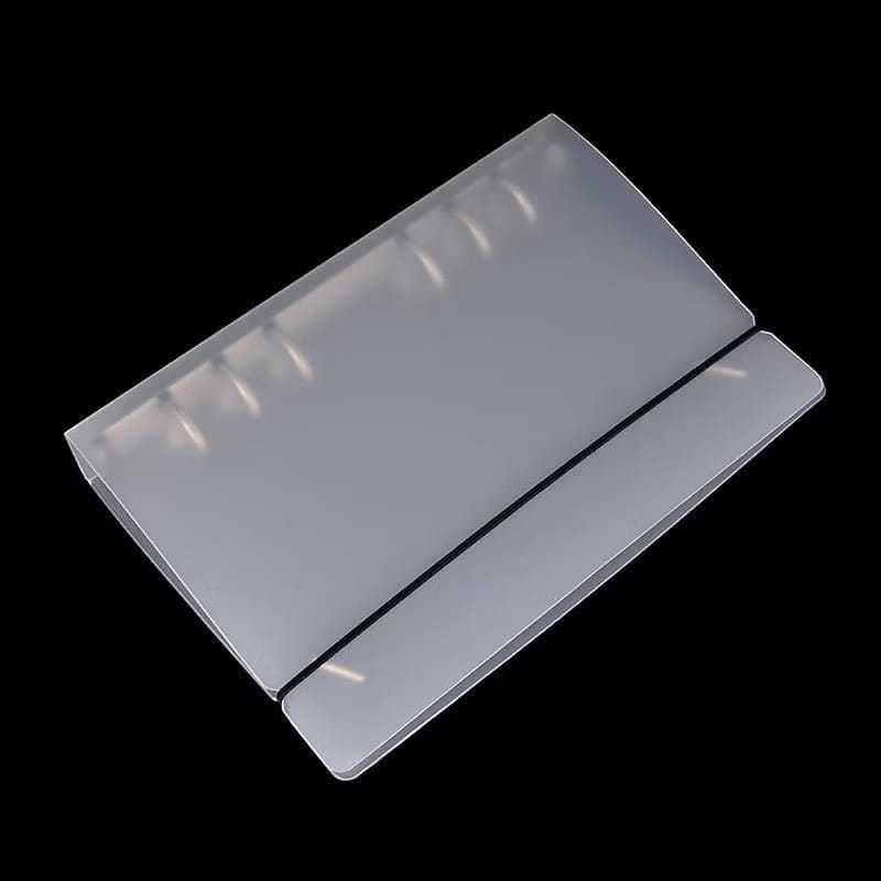 

SMP - Sleeve Photocard A5 Double Side 2 Sisi 10 Lembar Perlengkapan Sekolah Kantor Binder Dairy 6 Ring Polaroid Tebal