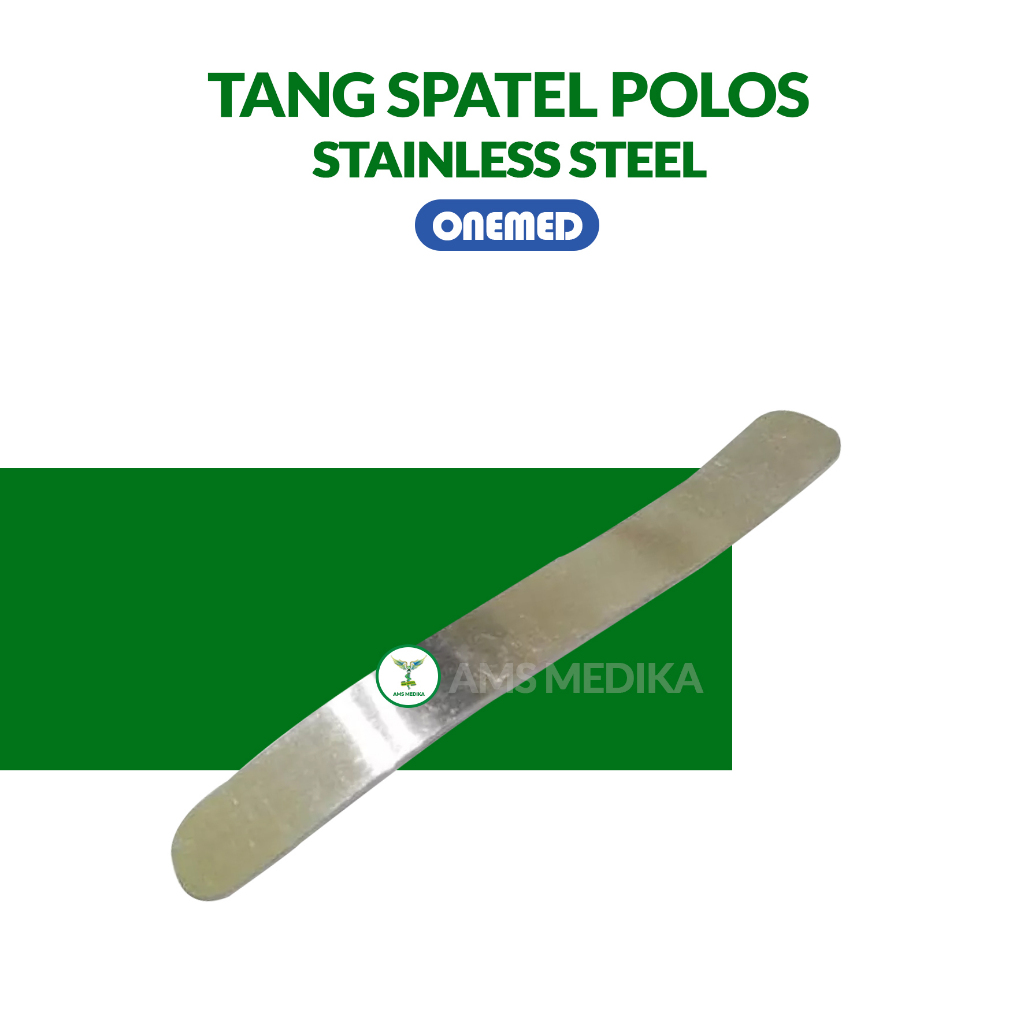 Tang Spatel / Tongue Spatel Stainless Steel Onemed