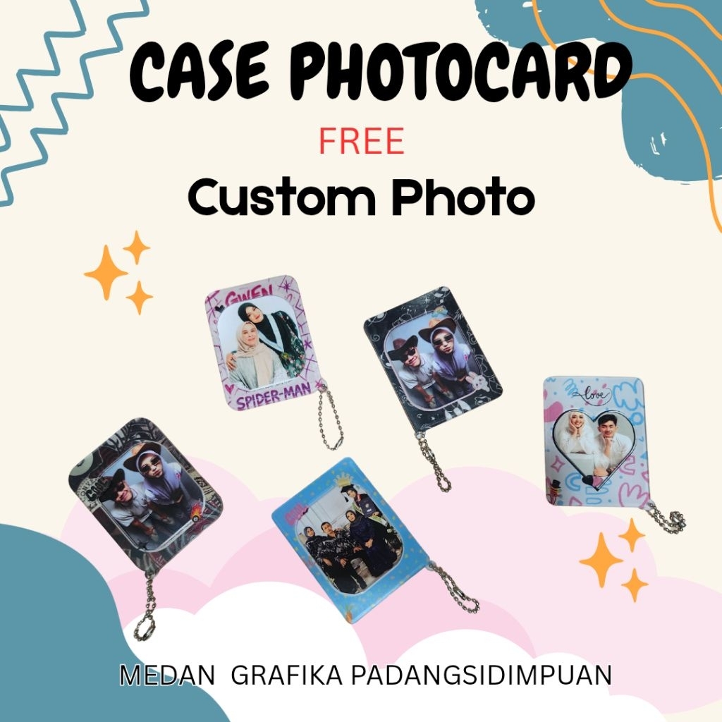 Case Photocard Acrylic FREE Cetak Photo