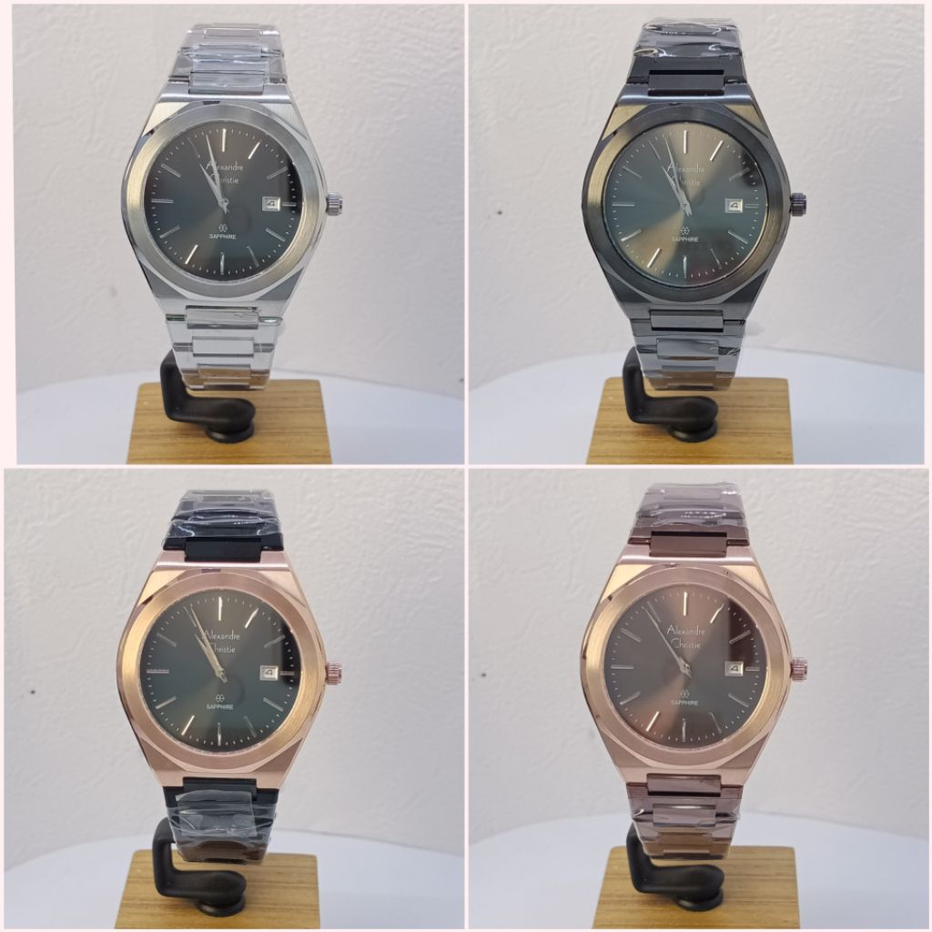 JAM TANGAN ALEXANDRE CHRISTIE 8710 MD/LD COWOK/CEWEK ORIGINAL & GARANSI RESMI AC