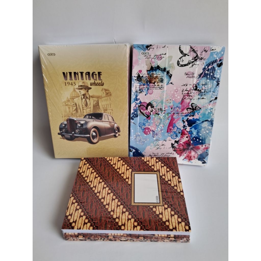 

buku tulis KIKY isi 38/58 dan boxy 42/50 lembar - Pack motif random