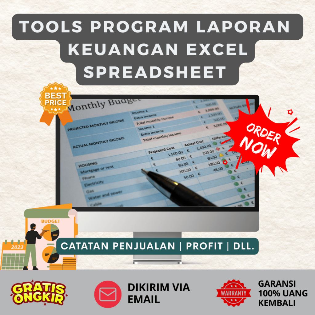 Tools Keuangan Bisnis: Kelola Neraca & Laba Rugi Anti-Pusing