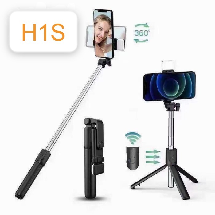 TONGSIS TRIPOD H1S  / TRIPOD TONGSIS LAMPU LED