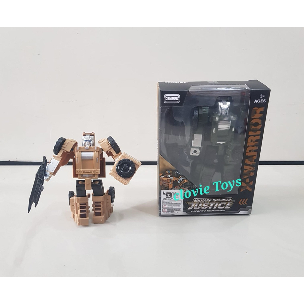 HF 7399AB Mainan Robot X-Warrior