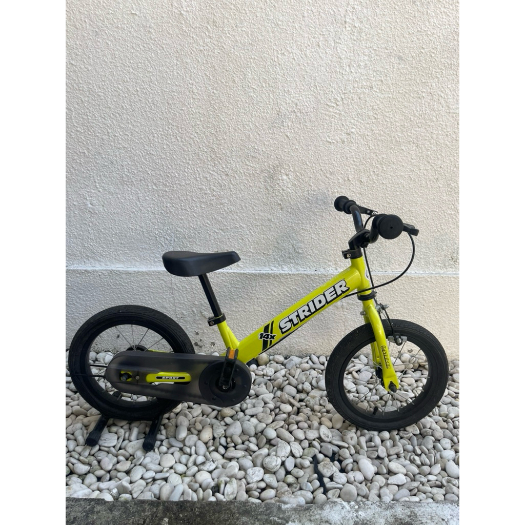 Strider 14X Sport Balance Bike Bundle Pedal Kit - Green - Sk-Sb1-In-Gn-Bdl - Sepeda Anak