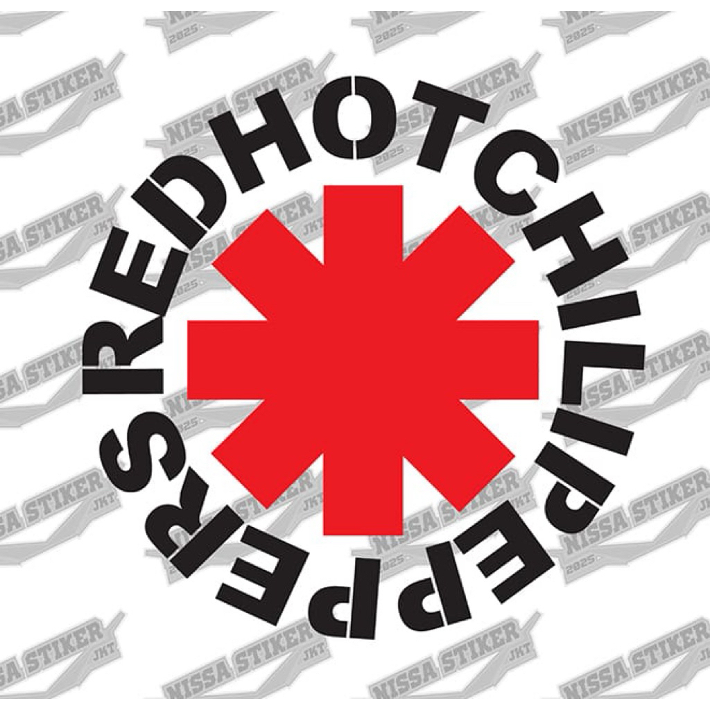 

Stiker red hot Chili peppers stiker murah berkualitas