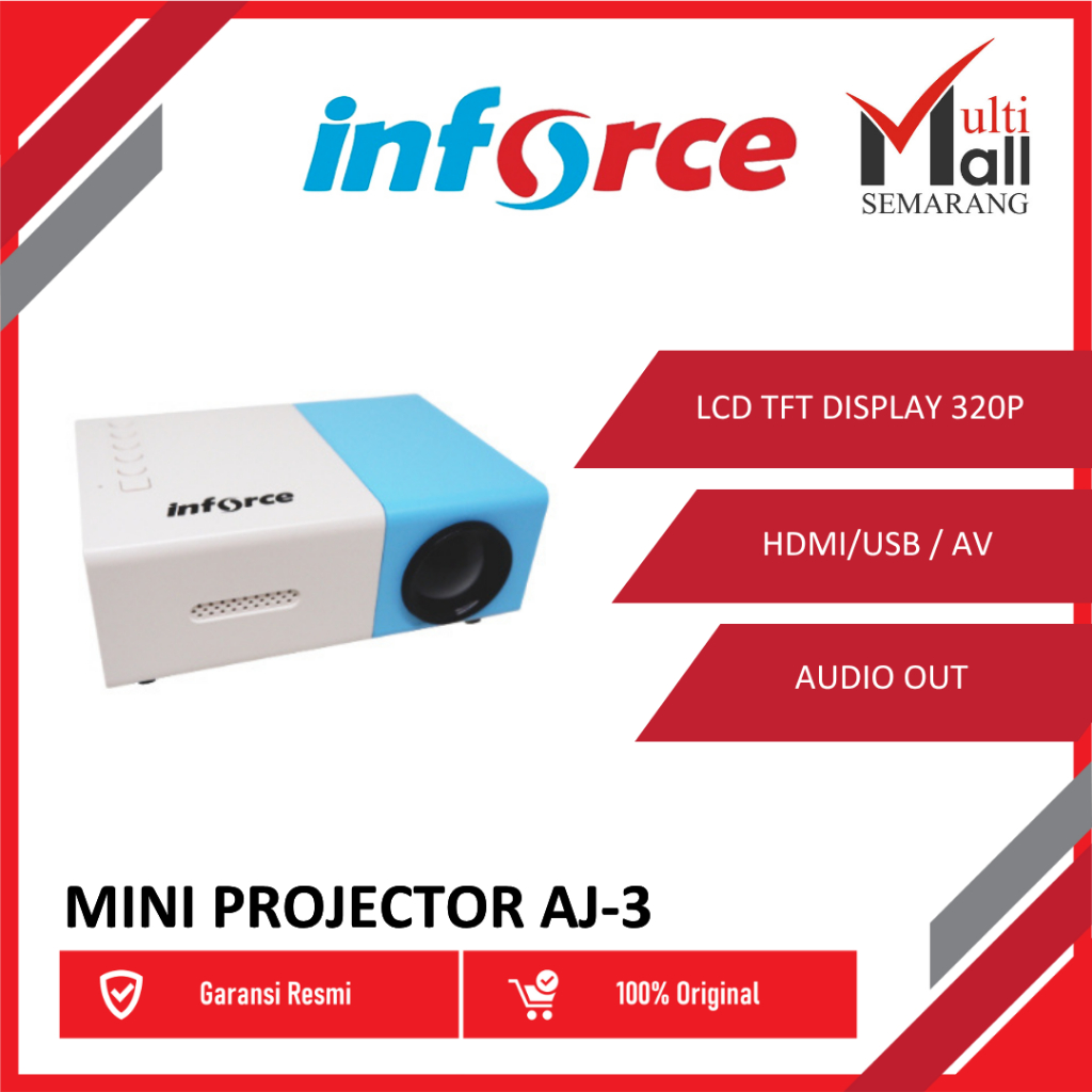 LCD PROJECTOR INFORCE MINI AJ3