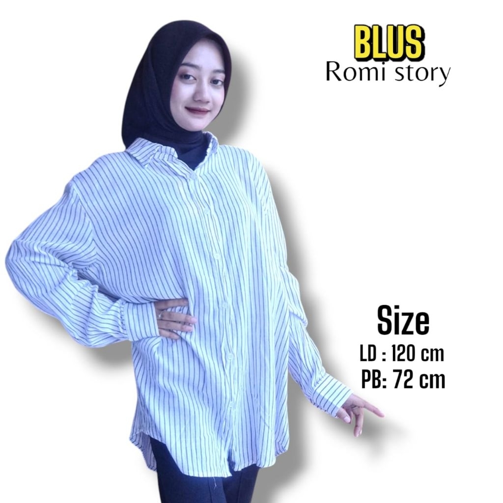 atasan wanita romi story