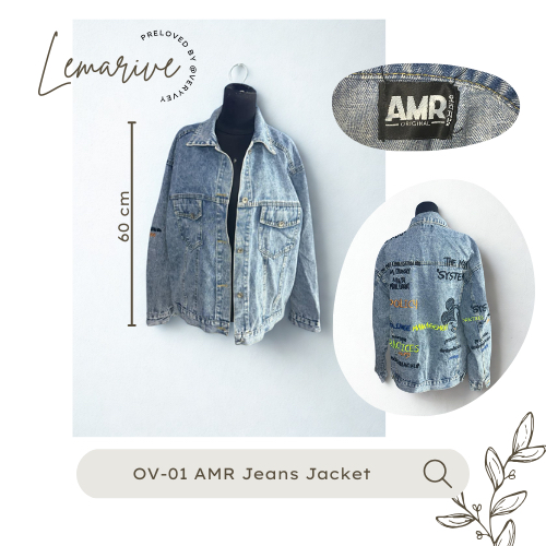 [PRELOVED] AMR Jeans Jacket