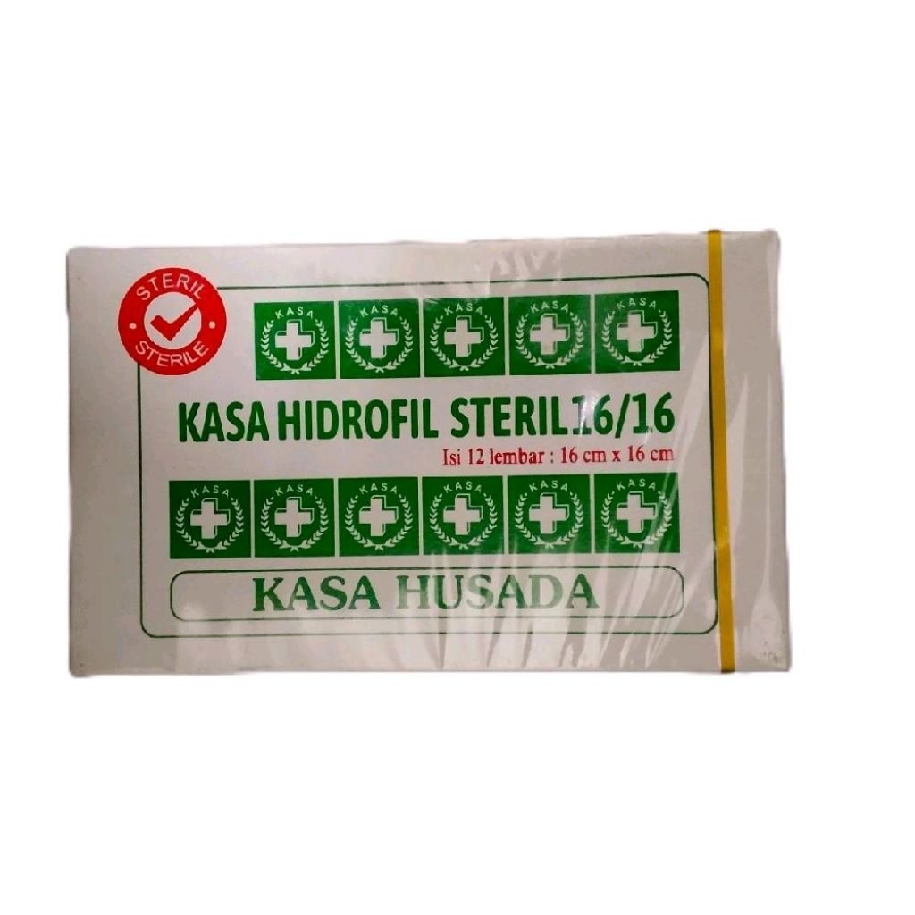Kasa Husada Steril 16x16 - Isi 12 Lembar