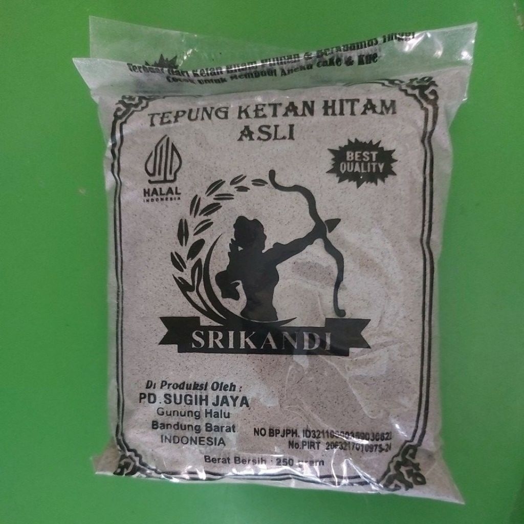 

Tepung Ketan Hitam Asli 250 gram