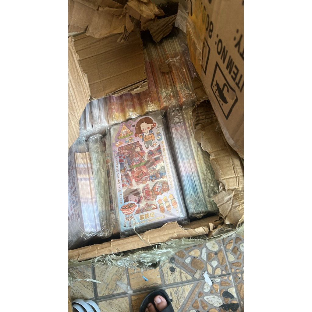 

(Khusus LIVE) STICKER PREMIUM BUKA 7POUCH + BONUS