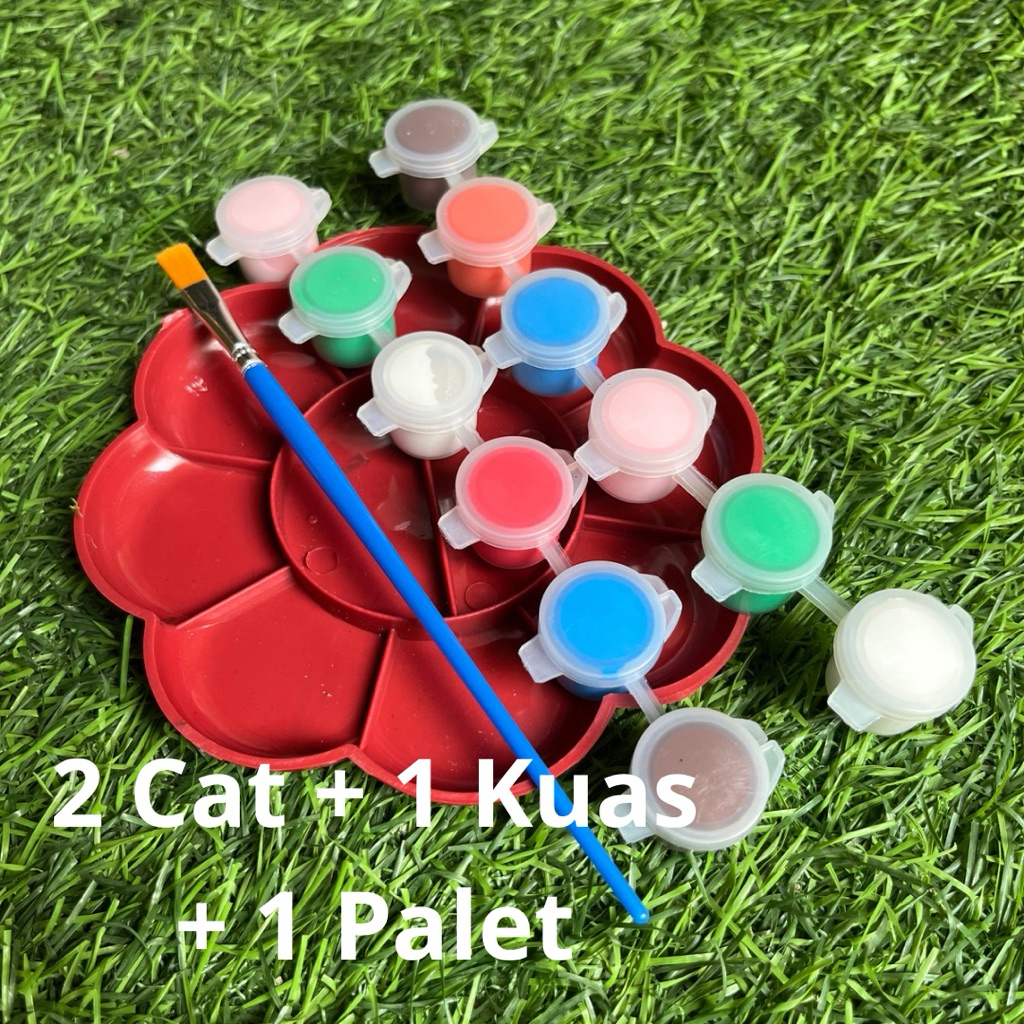 

Cat Akrilik/Cat Lukis + Kuas Harga Promo!!!!