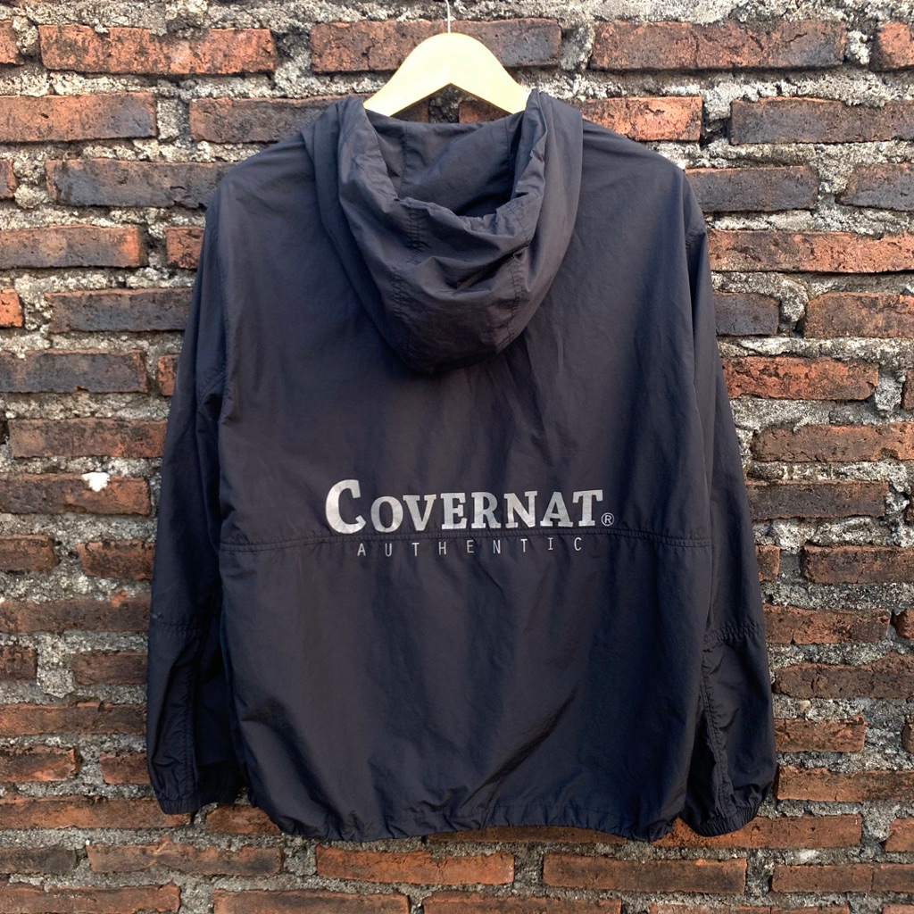 COVERNAT WINDBREAKER JACKET not Zip Hoodie Lons  dale Original Second Bekas