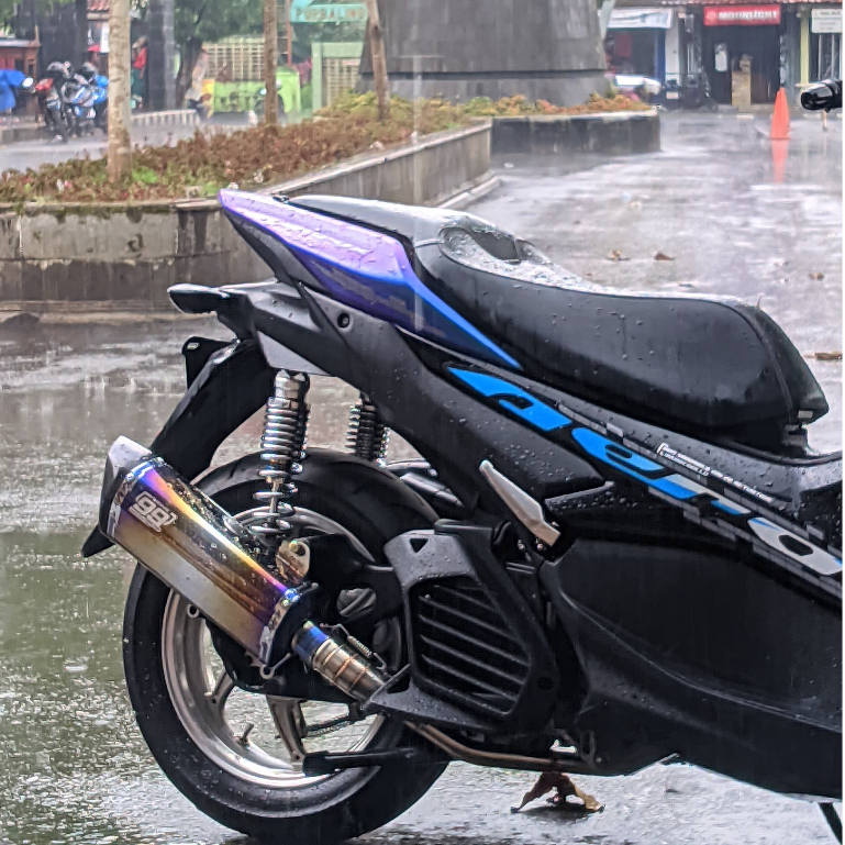 Knalpot 99 racing yamaha aerox 155 full system