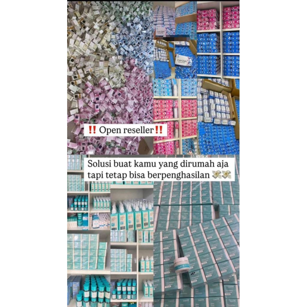 PAKET RESELLER LJK SKINCARE Biru Pink