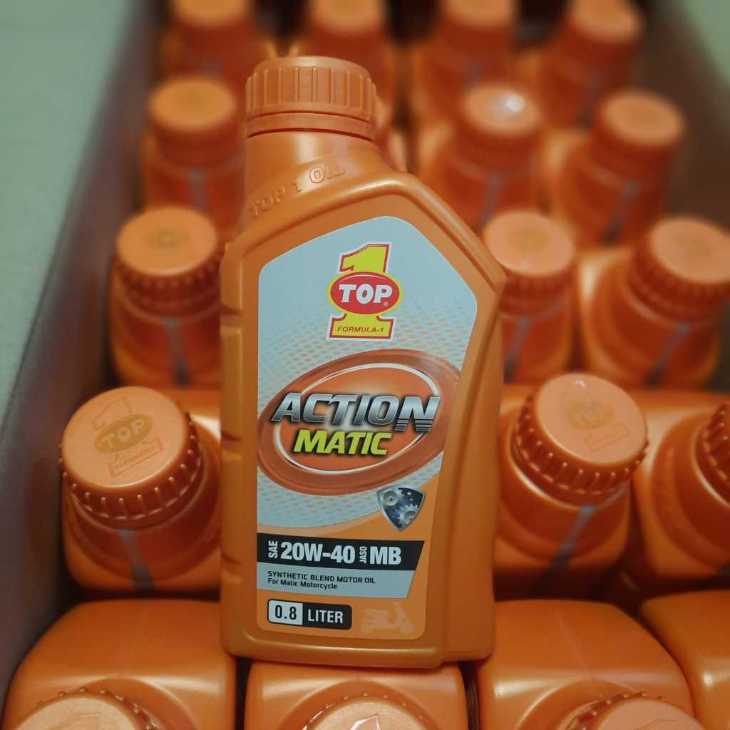 Oli Top1 Action Matic 20W40 0,8L Matic