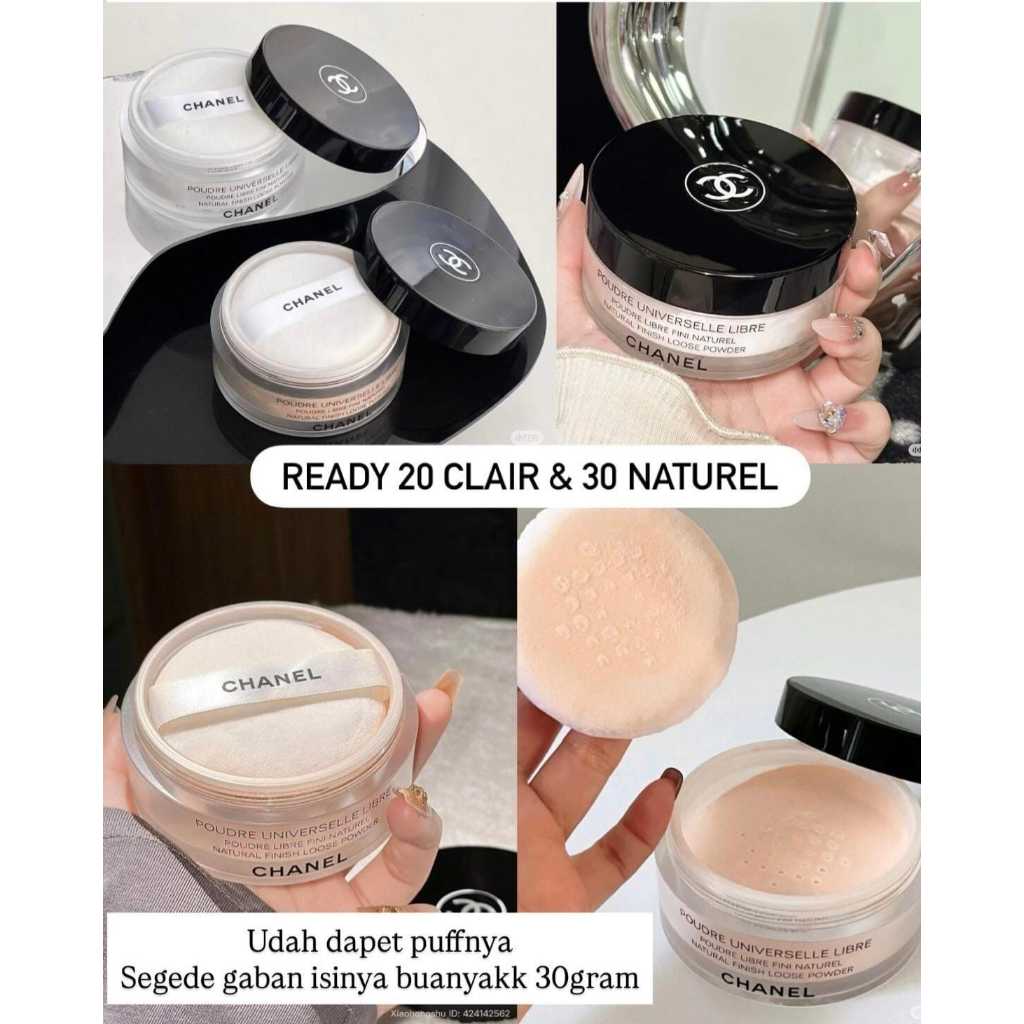 Chanel Poudre Universelle Libre Natural Finish Loose Powder Bedak Tabur