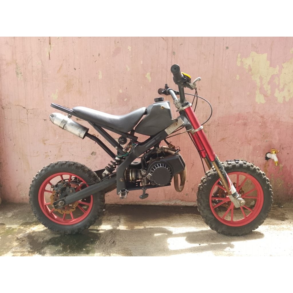 Motor Mini Trail Second Untuk Anak Ban 16 Tinggal Gass