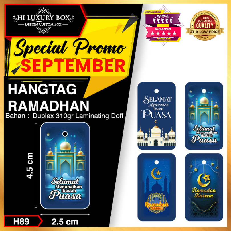

Hangtag|Hangtag Murah|Hangtag Ramadhan|Hangtag Buka Puasa|H89