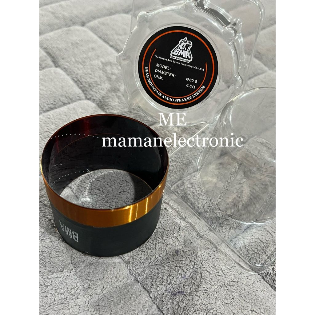 Spull Spul Speaker Speker BMA 60,5 mm 6,5 Ohm BMA ORIGINAL Spool Voice coil 60,5 mm 6,5 Ohm BMA