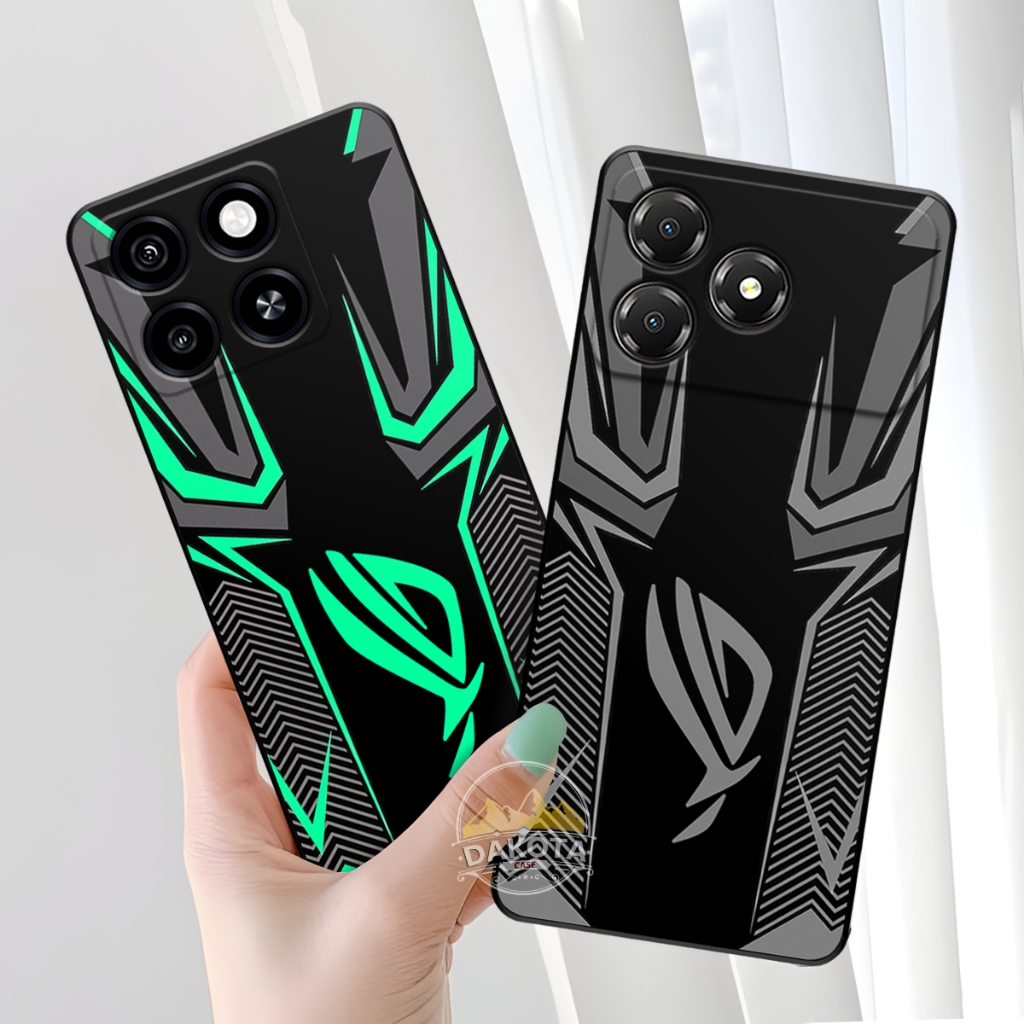 DAKOTA | Casing Silikon Hp ZTE Blade A36 | ZTE Blade A56 UV Printing Gambar Gamers | Case Lentur gra