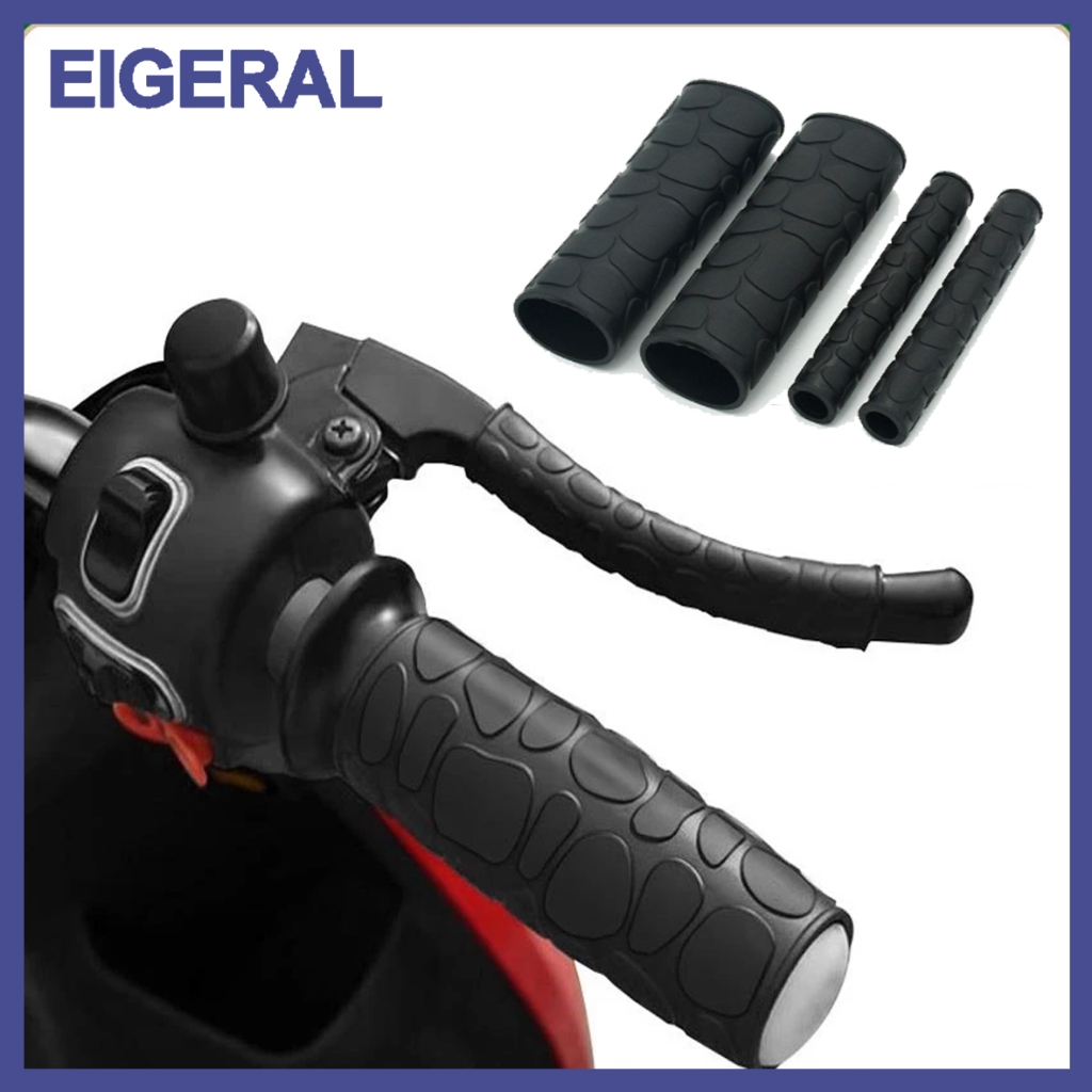 4Pcs Karet Pelindung Handle Rem Motor Dan Sepeda Universal Handle Motor Karet Handle Rem Kopling Mot