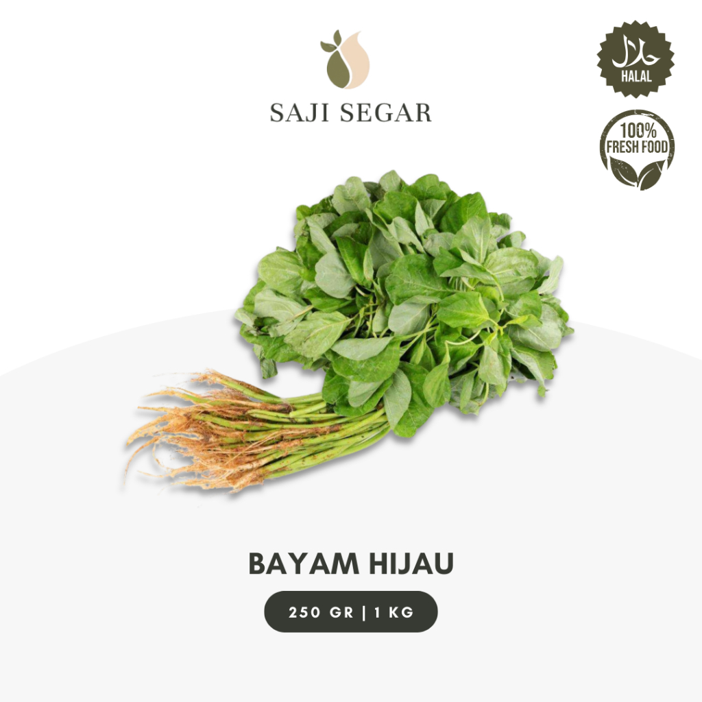 

Saji Segar Bayam Hijau Segar