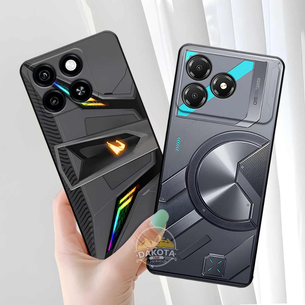 DAKOTA | Casing Silikon Hp ZTE Blade A36 | ZTE Blade A56 UV Printing Gambar Keren | Case Lentur grat