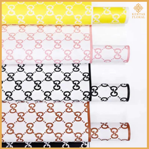 

20 LEMBAR Kertas Buket Bunga Flower Wrapping Paper Cellophane Motif Buket KB6118 copy