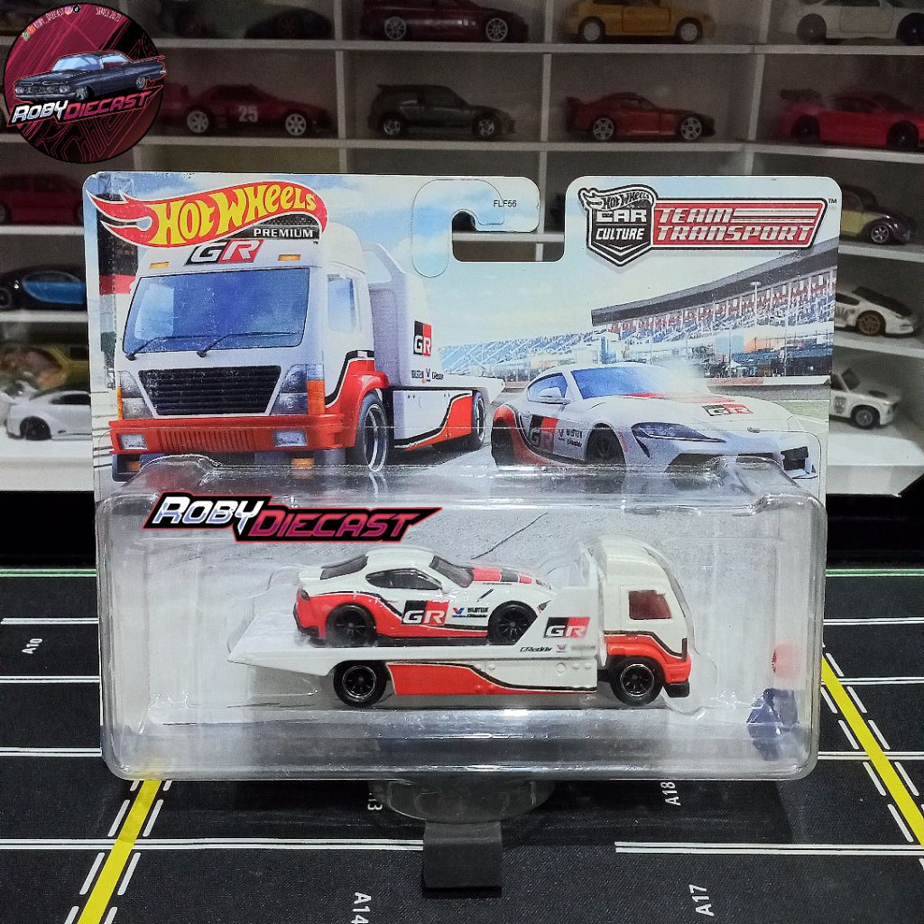 Hot Wheels Team Transport '21 Toyota GR Supra Aero Lift