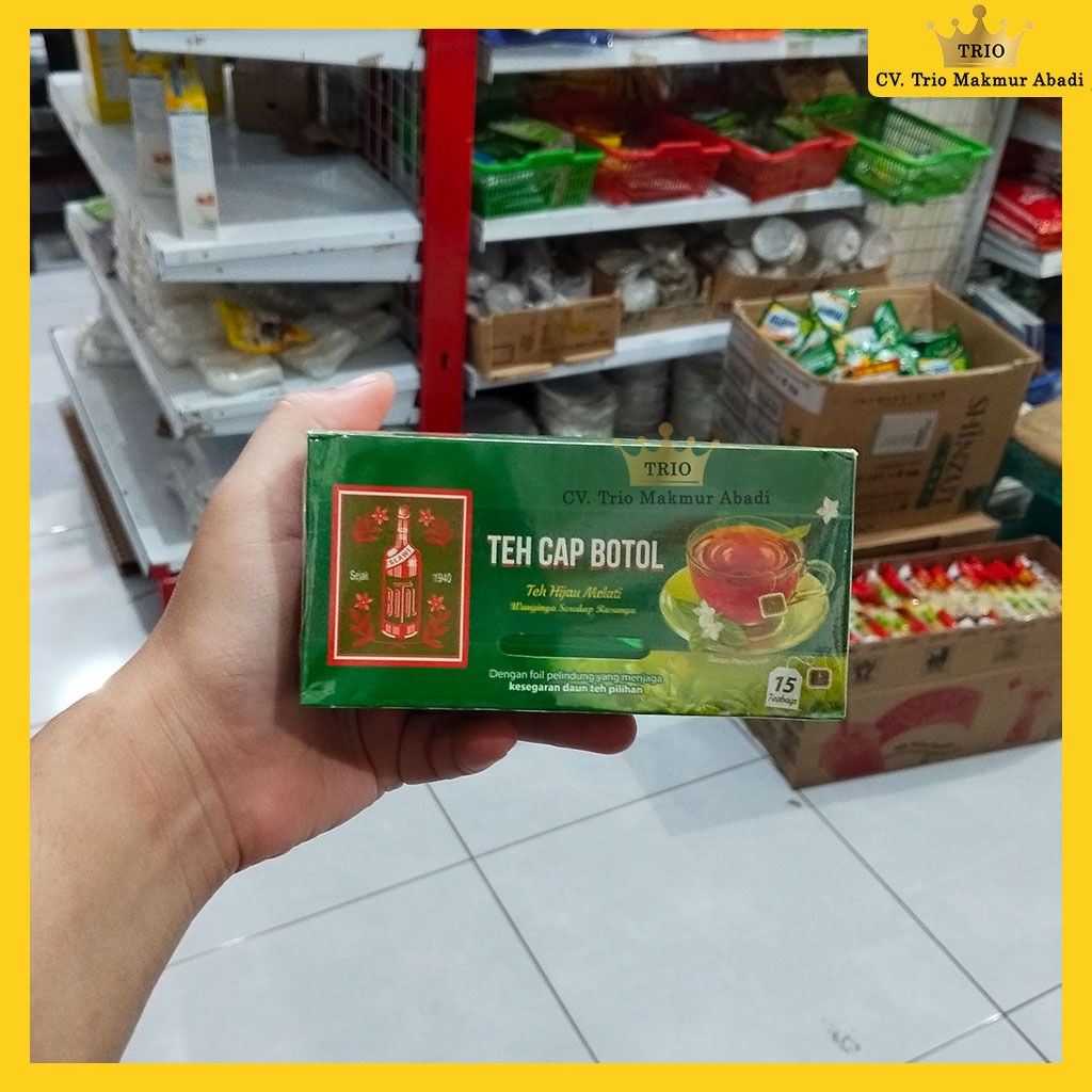 

Teh Cap Botol Hijau Celup 15s