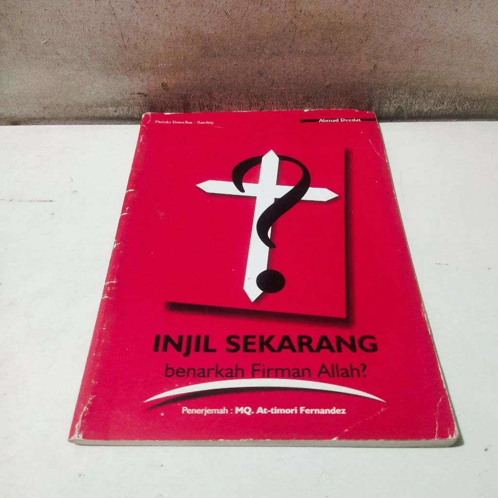 Buku Obral Super Murah - Buku Injil Sekarang Benarkah Firman Allah?