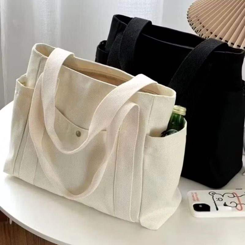 pengiriman cepat totebag canvas totebag sekolah totebag kerja tas sekolah tas kerja pria wanita