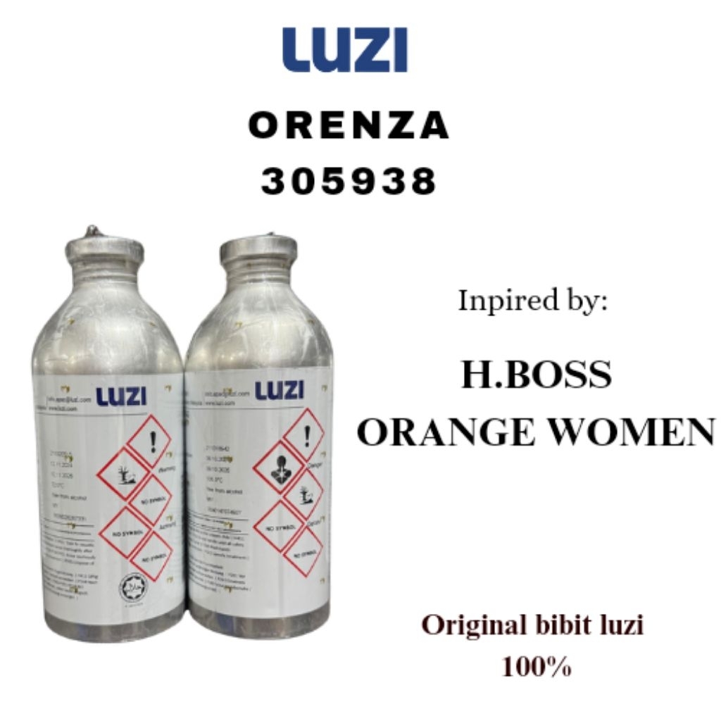 BIBIT ORENZA LUZI | INSPIRED BY H BOSS ORANGE WOMEN | BIBIT LUZI 100ML REPACK
