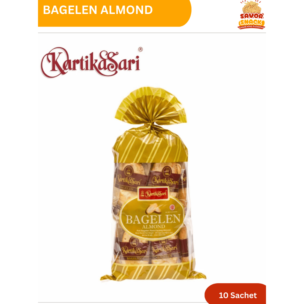 

Bagelen Almond Kartika Sari Isi 10