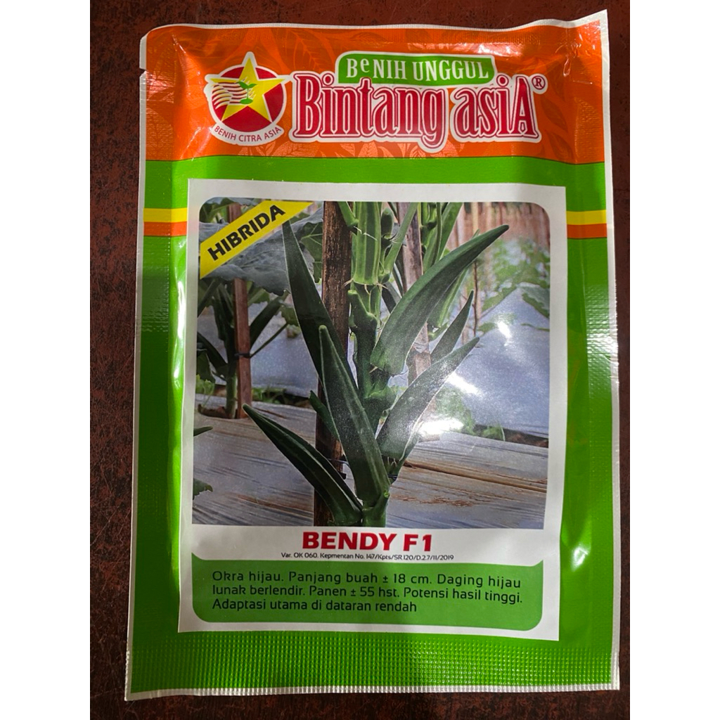 

bibit okra/kacang lendir bintang asia exp 07-26