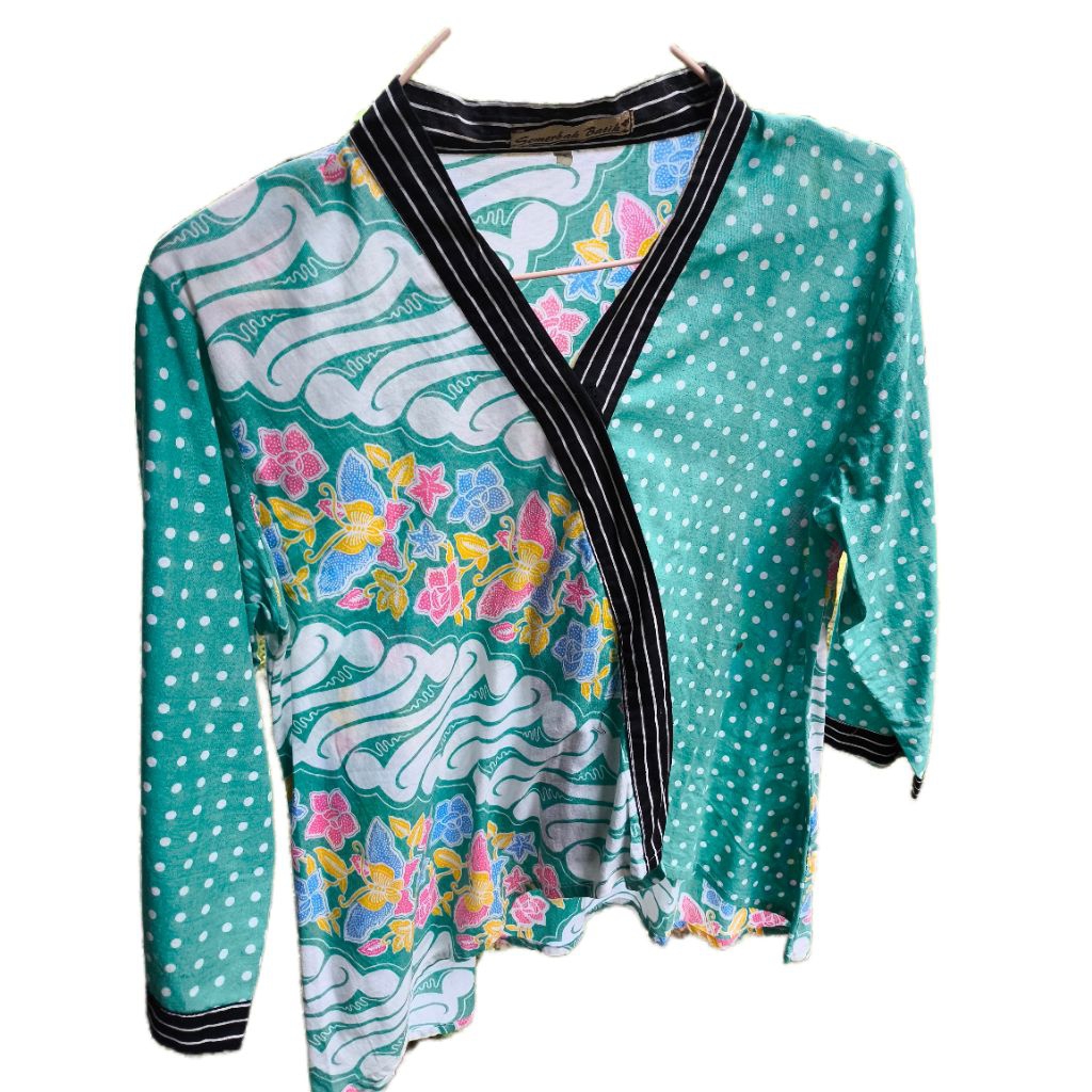 preloved baju batik modern atasan wanita