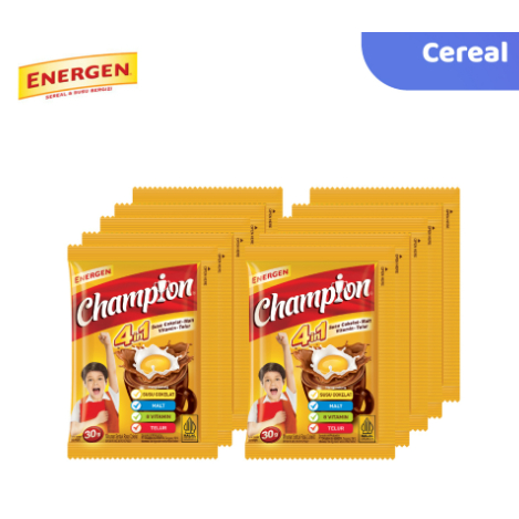 

(I-45) ENERGEN CHAMPION 1 RENTENG ISI 10 PCS