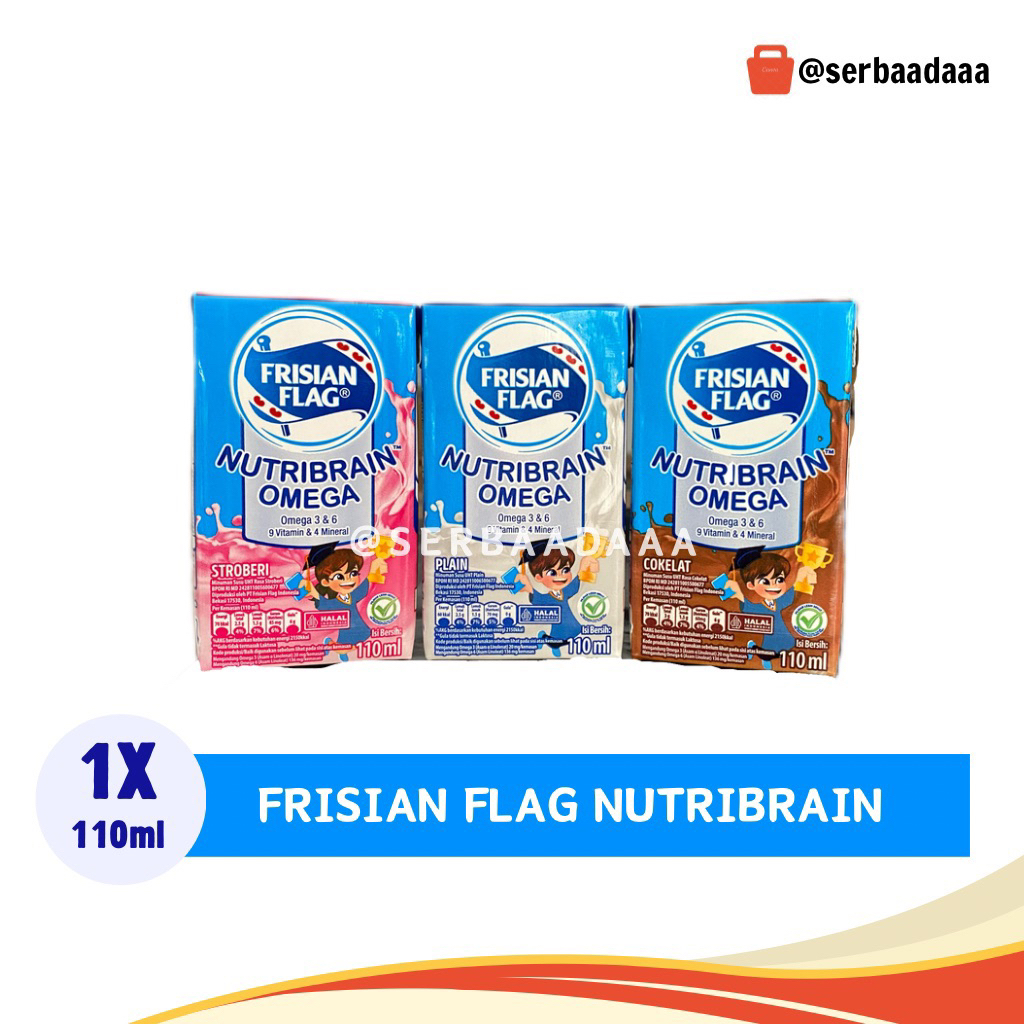 

Frisian Flag Susu UHT Nutribrain 110ml