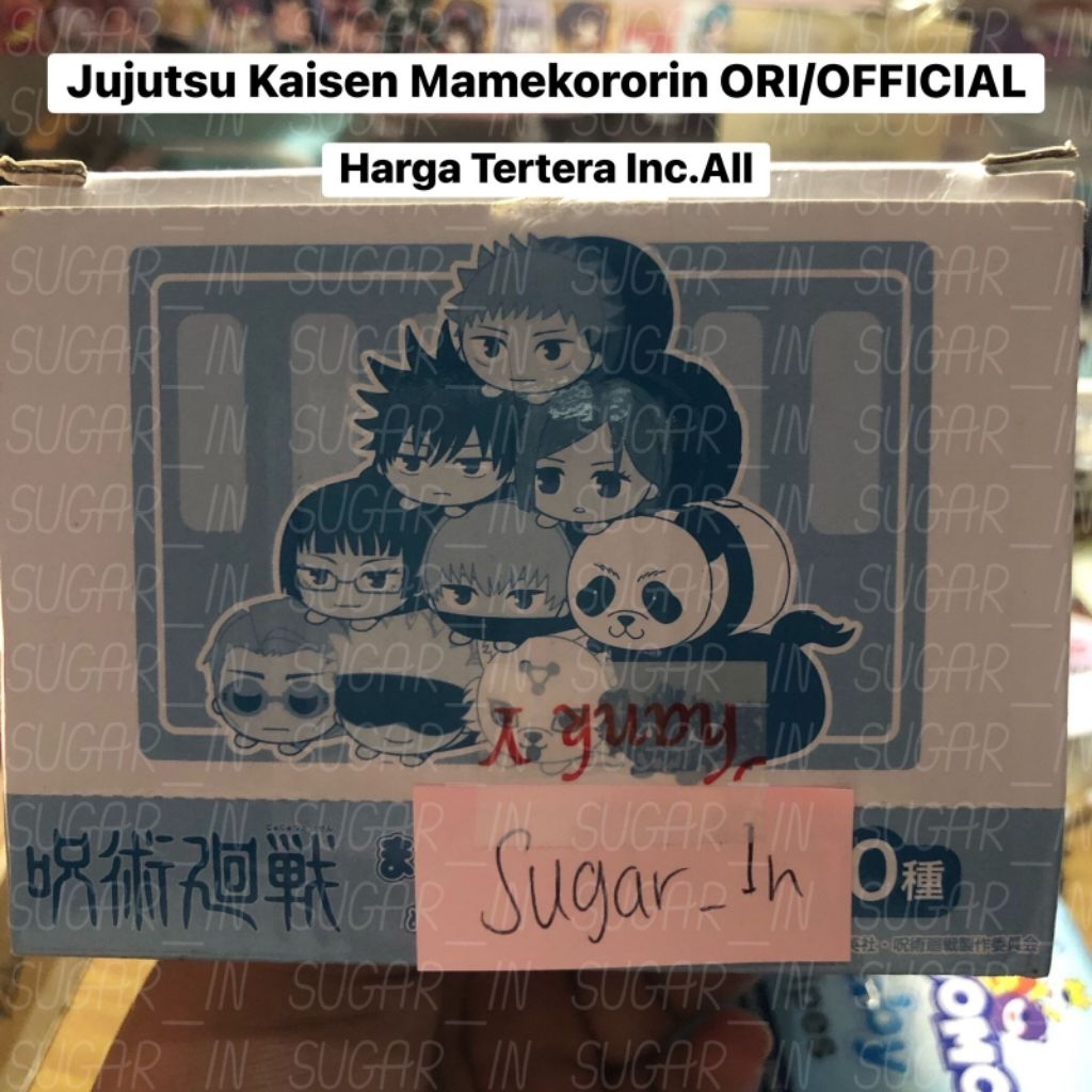 [ORI/OFFICIAL] JUJUTSU KAISEN MAMEKORORIN GOJO NANAMI ITADORI MEGUMI MAKI INUMAKI NOBARA SEALED/UNSE