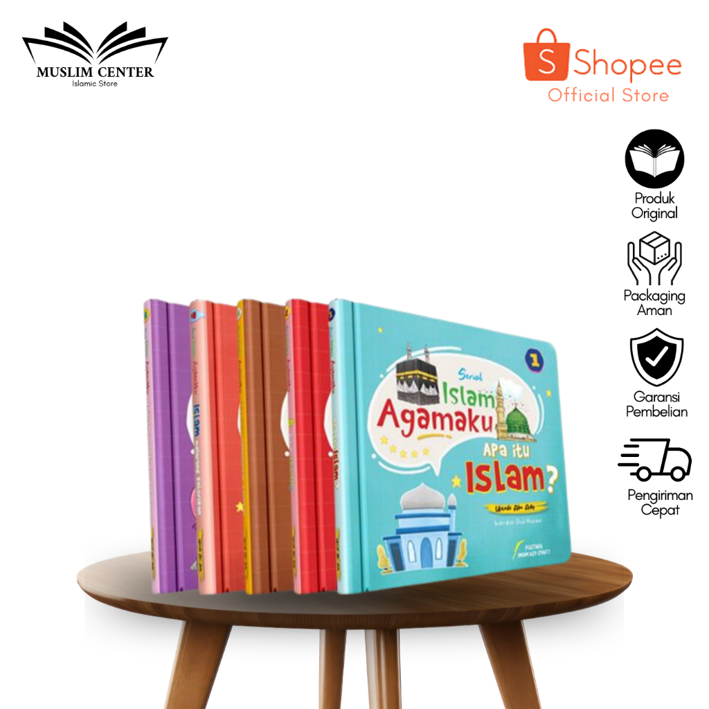 BUKU SERIAL ISLAM AGAMAKU (PERJILID) PUSTAKA IMAM ASY SYAFII