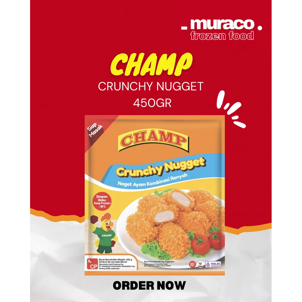 

Champ Crunchy Nugget 450gr