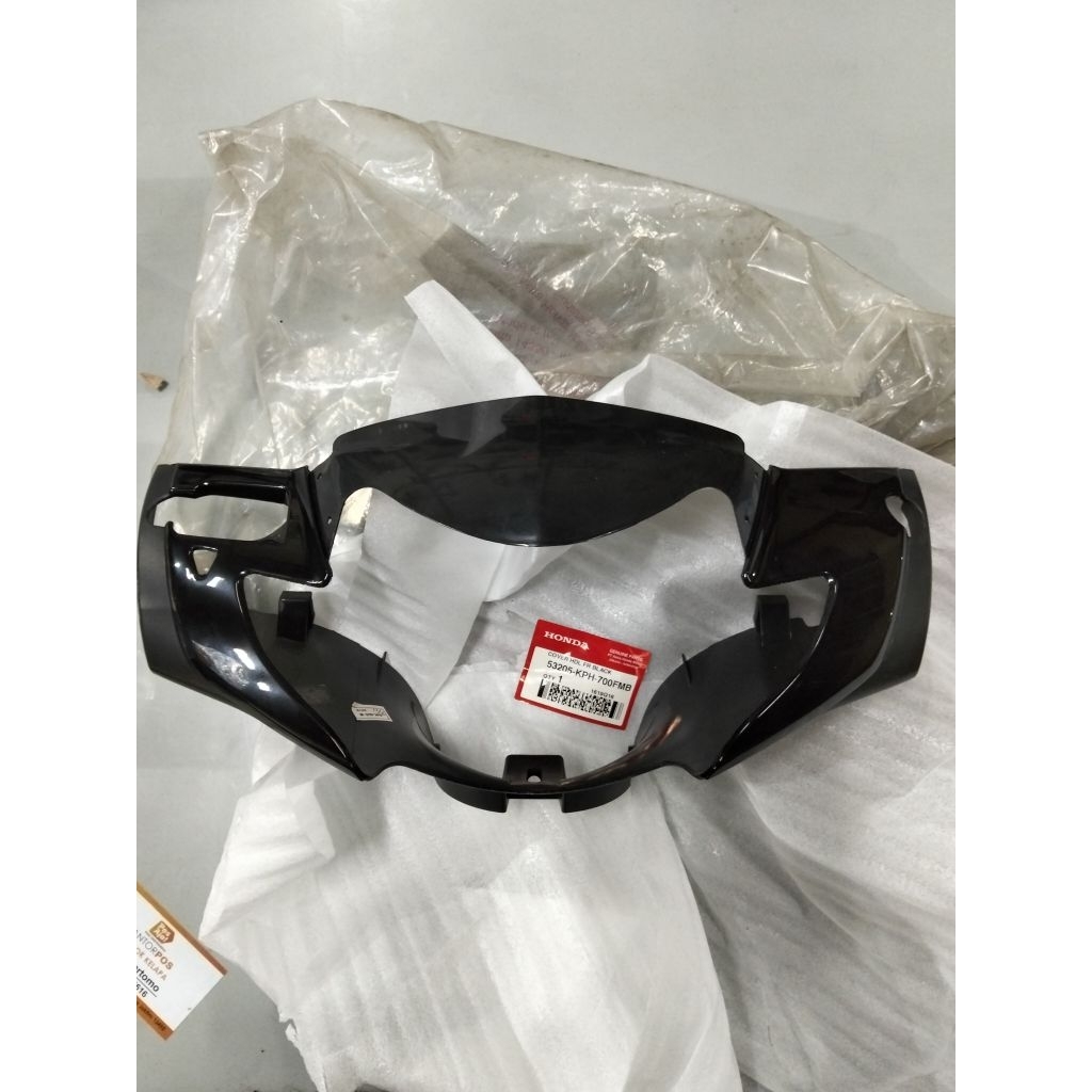Cover handle FR untuk motor Supra x 125cc (pakai visor) rem depan cakram number part 53205KPH700FMB
