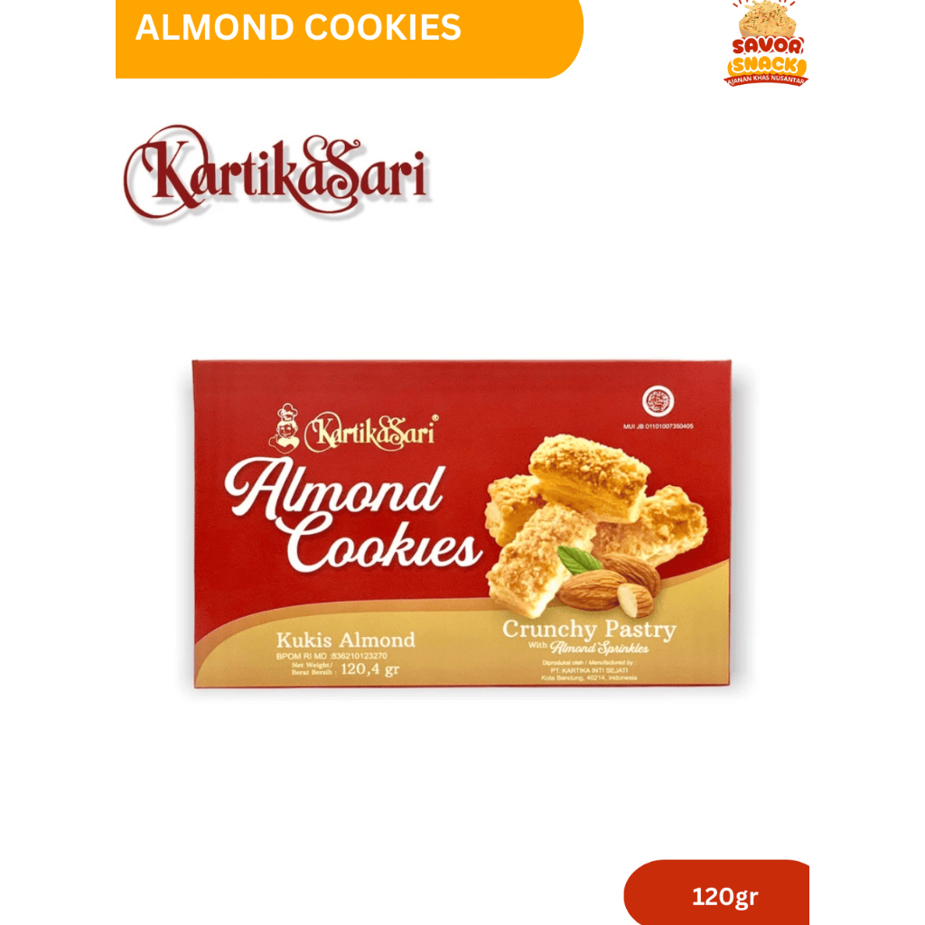 

Almond Cookies | Kukis Almond Kartika Sari