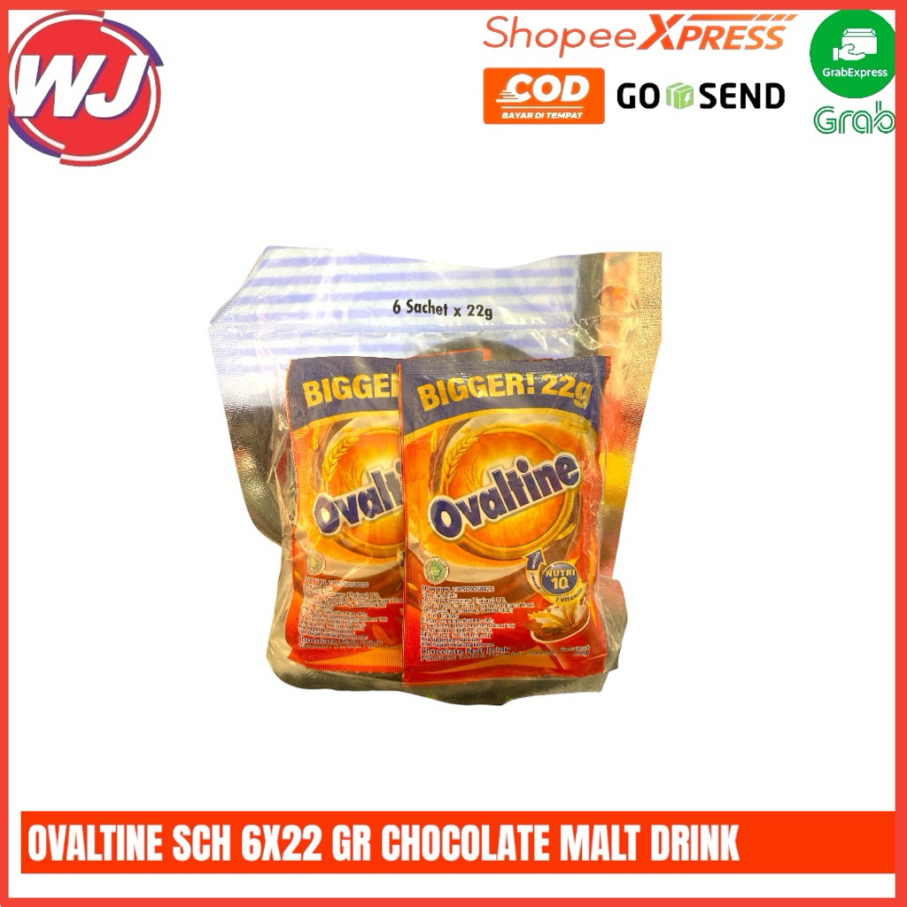 

OVALTINE SCH 6X22GR CHOCOLATE MALT DRINK