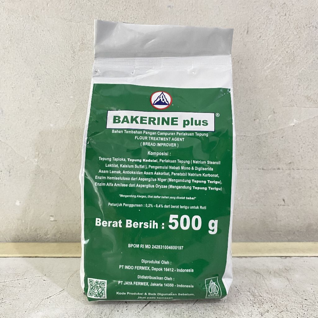 Bakerine plus bread improver 500 gram | bread improver | bakerine plus