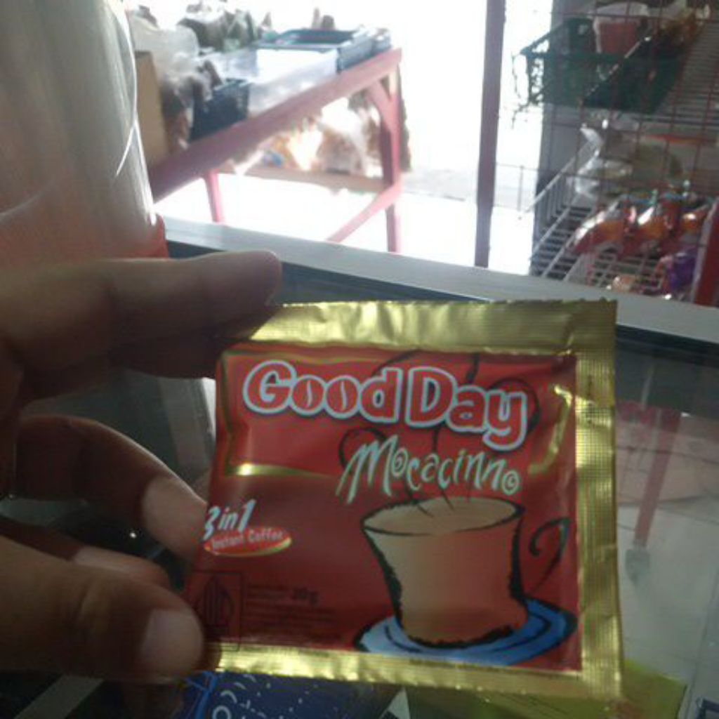

kopi Good Day Mocacino satu saset eceran